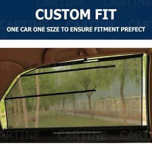 Four Side Roller Blind Car Sunshade Model NO. CM Origin China Trademark MFINE Sunshade Cover No HS Code 8708999990 Dustproof - Hebei Cartine Car Accessories Co., Ltd. - China