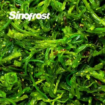 Japanese Sushi Food Supplier Brc Halal Certified Frozen Seasoned Seaweed Salad Frozen Seasoned Wakame Salad Chuka Hiyashi Wakame C - XIAMEN SINOFROST CO., LTD. - China