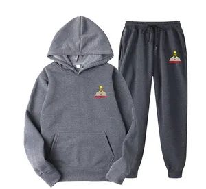 Custom Logo Fitness Activewear Gym Wear Track Suit Hip Hop Style Apparel Casual Wears Hoodies Ladies Mens Tracksuit Hooded Jogging - Dephens Sporting Goods Limited - China