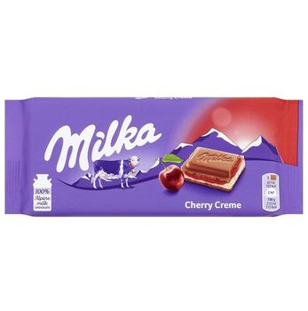 Milka Cherry 100g Chocolate Bar - Delicious Cherry & Chocolate Combo - Exigentelaxia Unipessoal Lda - Portugal