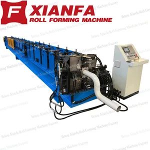 Fully Automatic Integrated Metal Downpipe Production Equipment Steel Pipe Making Machine Gutter Downspout Machine - Botou Xianfa Roll Forming Machine Factory - China