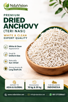 Premium Dried Anchovy (Teri Nasi) – Export Quality - Nda Vision - Indonesia