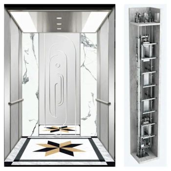 Low to MID-Rise Domestic Traction Lifts Passenger Elevator with/Without Small Machine Room - Foshan Yuexun Elevator Co., Limited - China