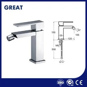 Great Toilet Bidet Faucets Handheld Suppliers Wholesale Bidet Tap Gl8207A82bl Matt Black Single Lever Bidet Faucet? Straight Model Sprayer Shower Bidet Faucet - Ningbo Great Manufacture & Trading Co., Ltd. - China