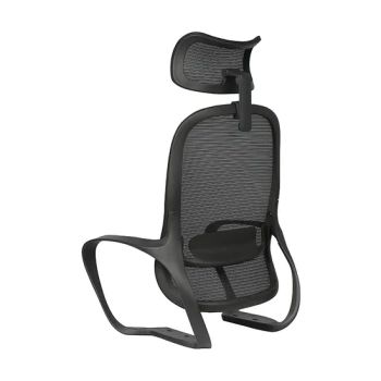 Wholesale Office Furniture Swivel Mechanisms Plastic Parts Black Chair Components Backrest Frame - Foshan Winfast Furniture Co., Ltd - China