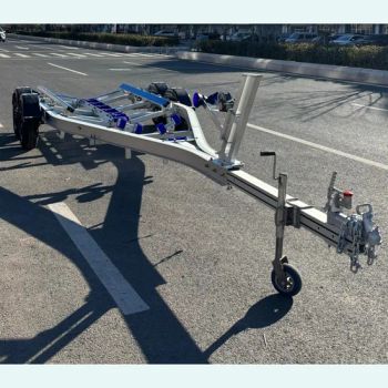 Easy Load 21FT Tandem Axle Poly Bunks Aluminum Boat Trailer in Sale - QINGDAO HILLSIDE VECHICLE CO., LTD. - China