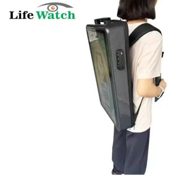 21.5 Inch Android Video Digital Signage Displays Advertising LCD Backpack Billboard for Walking Marketing Advertising - Shenzhen Lifewatch Information Technology Co., Ltd. - China