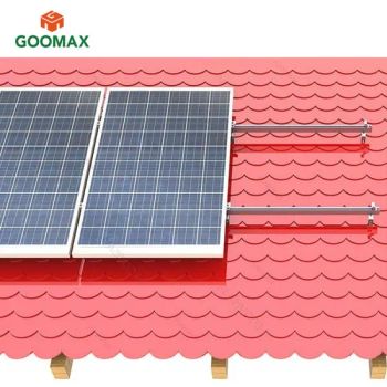 Roof Solar Panel Mounting Brackets for Home Energy Systems with Solar Kit and PV Solar - Xiamen Goomax Energy Technology Co., Ltd - China