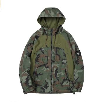 Outdoor Camo Camouflage Hunting Jacket Waterproof Hunting Windbreaker Mens Apparel Menswear Man Safari Hiking Jackets - Ganzhou Yunshen Trading Co., Ltd - China