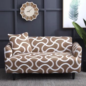 Stretch Sofa Cover Printed Couch Covers Sofa Slipcovers Elastic Universal Furniture Protector - Shaoxing City Xinlan Textile CO., LTD. - China