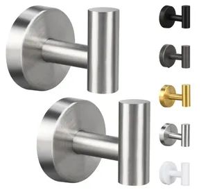 304 Stainless Steel Bathroom Coat Hook Wall Mounted Towel Hooks - Market Union Co. Ltd. - China