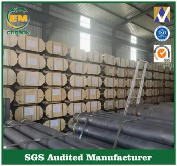 China High Purity Graphite Electrode for Electric Arc Furnaces for Industrial Smelting - Tianjin Eastmate Carbon Co., Ltd. - China