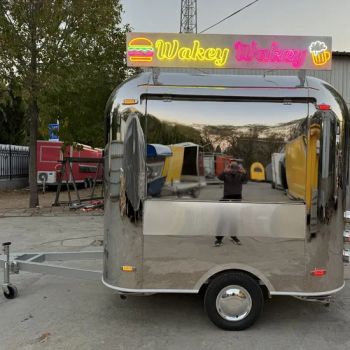 Cheap Ice Cream Hamburger Candy Cart Taco Truck Camper Travel Concession Food Trailer for Sale - Henan Lofty Machinery Equipment Co., Ltd. - China