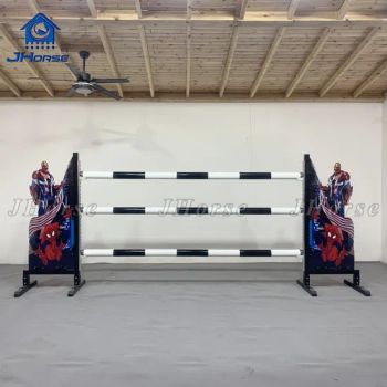 Customized Horse Equipment Aluminum Horse Show Jumping Wing Show Jumping Equipment - Hebei Donwel Metal Products CO., LTD - China