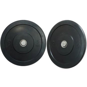 Wholesale Strength Gym Equipment Black Rubber Bumper Plates Cheap Barbell Plates - Dingzhou Yunlingyu Sports Goods Co., Ltd. - China