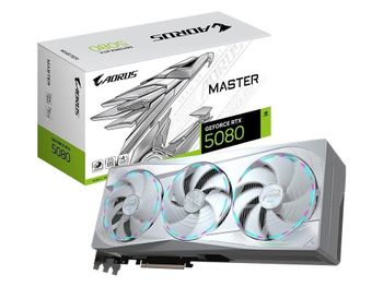 Gigabyte AORUS GeForce RTX 5080 Master Ice 16G Graphics Card from Pico Electronics Gigabyte AORUS GeForce RTX 5080 Master Ice 16G Graphics Card - Pico Electronics - United States