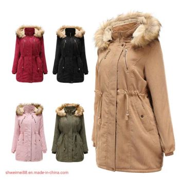 Women Down Jackets Warm Lady Coat Outer Wear Wholesale Jacket Winter New Fashion Wear Items Women's Winter Coats Puffer Jackets Down Jackets Long Coats with Fur - Hangzhou Weimei Garments Co., Ltd. - China