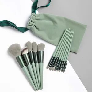 Customized Make up Brushes 13PCS White Face Eye Lip Lipstick Makeup Brushes Kit - Shenzhen MyColor Cosmetics Co., Ltd. - China