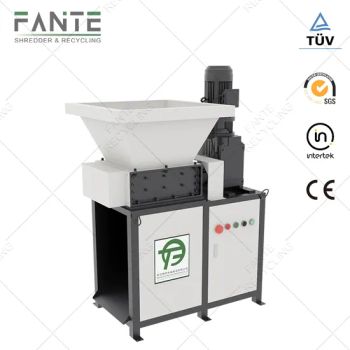 Glass Bottle Plastic Waste Metal Clothes Recycling Double Shaft 15D 1Y - Nanjing Fante Machinery Manufacture Co, . Ltd. - China
