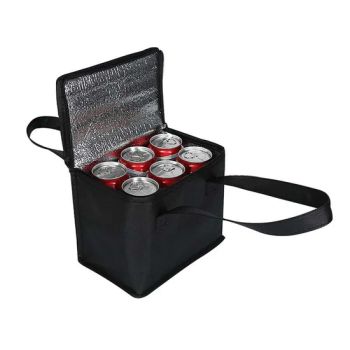 Nonwoven Classic Style Lunch Cooler Bags Portable Ice Pack Food Packing Container Picnic Insulated Bags - Ningbo Multi Channel Co., Ltd. - China
