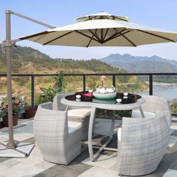 Dining Room Furniture Set Dining Garden Furniture Marble Dining Table Set Outdoor Furniture - Foshan Hanse Industrial Co., Ltd. - China