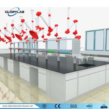 All Wood Lab Furniture Chemical Wood Laboratory Bench with Accessories - JIANGSU JIAHONG LABORATORY EQUIPMENT CO.,LTD. - China