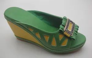 Elegant Poocan Wedge Heel Lady Shoes - Sizes 36-41 Available - Shantou-City Poocan Footwear Co., Ltd. - China