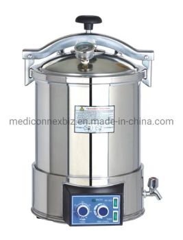 Portable Pressure Steam Sterilizer (Automatic microcomputer type) 24L / Sterilizer/ Autoclave/ Medical Equipment - Yiwu Hongqian Technology Industry Co., Ltd. - China