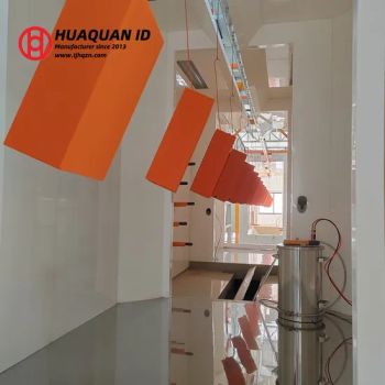 Powder Coating Large Cyclone Booth for Aluminum Profile Metal Parts - Tianjin Huaquan Environmental Protection Technology Co., Ltd - China