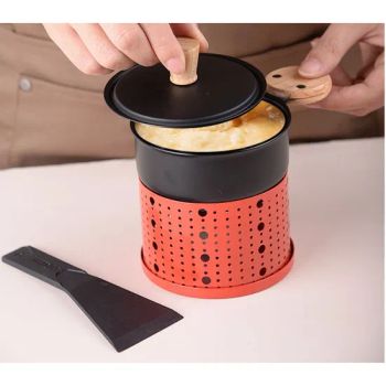 Portable Cheese Raclette Portable Grilling Tool Long-Lasting Warmth Bl27145 - Ningbo Ezfocus Co., Ltd. - China