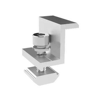 Aluminium Profile Solar Panel Mounting Rail T-Shaped Centre Clamps Trapezoidal Sheet for Solar System Roof - Xiamen Taohong Technology Co., Ltd. - China