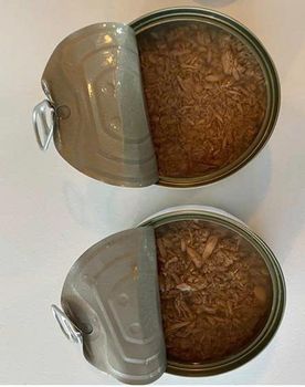 CANNED SKIPJACK TUNA SHREDDED IN SUNFLOWER OIL FLAKES 100% – product photo, Castor Oil Flakes products found from trusted suppliers, wholesalers, manufacturers & exporters Listing
