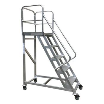 Warehouse Climbing Ladder Mobile Platform Mobile Metal Stairs Tools for Construction - Jiangsu Huize Intelligent Technology Co., Ltd. - China