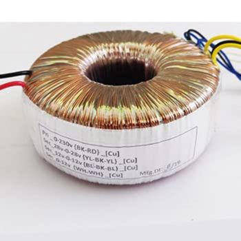 100KV Dry Type Single Phase Toroidal Transformer, 24V, 230V Material Copper Current 12 Amp Frequency 50Hz Phase Single Phase - Electro Magnetic Devices - India