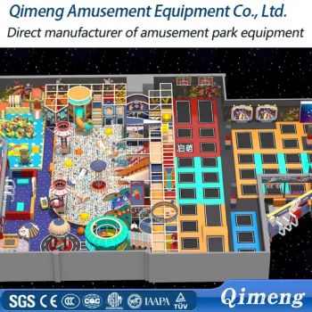 Kids Trampoline Park & Amusement Park Equipment Indoor Playground - Zhejiang Qimeng Amusement Equipment Co., Ltd. - China