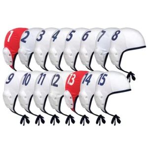 Professional Water Sports Custom Brand Logo Printed Adult Junior Water Polo Cap Polyester Swim Caps PBT Swimming Training - Shenzhen Zhifengda Sports Co., Ltd. - China