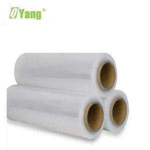 PE Transparent Wrapping Shrink Film PE Pallet Packaging Moisture Proof Clear Machine Stretch Film - Shanghai Qiyang Adhesive Products Co., Ltd. - China