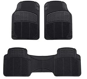 3 PCS PVC Car Mat Black - Ningbo Pengzhan AUTO Accessories Co., Ltd. - China