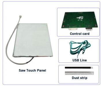 Saw Touch Screen 8.4"-14" Touchscreen Saw Touch Screen Saw Touch Overlay Frame Touch Screen - Dongguan Cjtouch Electronic Co., Ltd. - China
