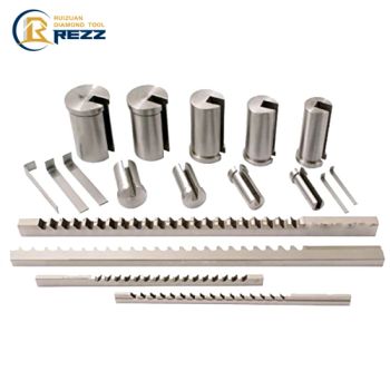 HSS Round Involute Keyway Push Circular Broaches Push Broaching Tool Pull Broach Tools Special-Shaped Hole Broaching Tools - Zhengzhou Ruizuan Diamond Tool Co., Ltd. - China