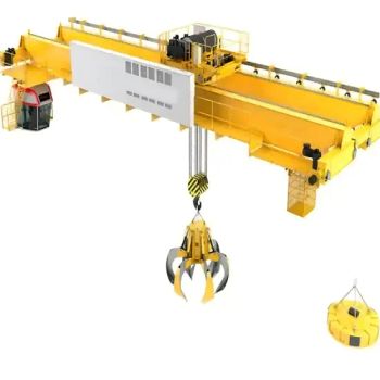 China Brand 20t Span 25m Electric Grab Cranes Single Double Beam Overhead Bridge Lifting Workshop Crane - Shandong Heavy Crane Co., Ltd. - China