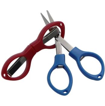 Multi Purpose Pocket Scissors Keychain Foldable Scissors Small Fishing Sewing Tailoring Folding Scissor - Ningbo Lemo Textile Co., Ltd. - China
