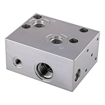 Heavy-Duty Ductile Iron Hydraulic Blocks Custom Pressure up to 50MPa Fast Sample Delivery - Dongguan Zhongwei Metal Products Co., Ltd. - China