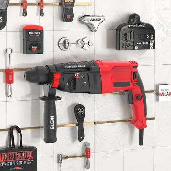Glgw Electric Demolition Hammer Drills Power Tools Machine Drills Electric Rotary Hammer - Ningbo GLGW Nova Materials Technology Co., Ltd. - China