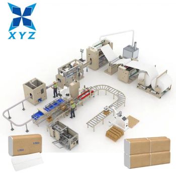 Automatic N Folding Facial Tissue Towel Napkin Wet Wipe Machine Manufacturer Toilet Paper Making Machine Price Tissue Production Line - Dongguan XYZ Machinery Co., Ltd. - China