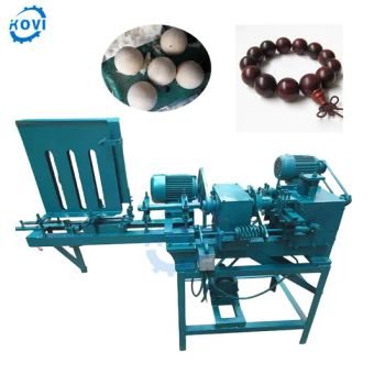 Long Service Life Red Sandal Wood Bead Making Machine Automatic Wood Bead Maker Machine Wood Beads Carving Necklace Shaping Jewelry Forming Machine - Zhengzhou Kovi Machinery Co., Ltd - China