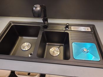 Double Ready To Mount Designer quartz sink, Size: 37*18 Size 37*18 Sink Type Double Usage/Application Kitchen sink Installation Type Ready To - Mayur Marketing - India