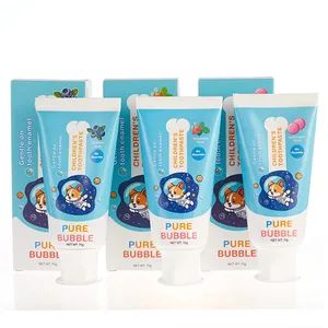 Custom Branded Cheap Non Fluoride Xylitol Probiotic Strengthens Teeth Fruit Flavored Toothpaste for Kids - Lmz (Jiangsu) Industrial Co., Ltd. - China