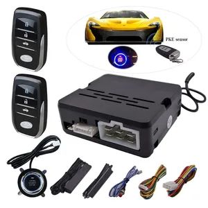 Universal Car Alarms System Pke Keyless Entry with Remote Start Stop Engine System - Shenzhen Kaiqisheng Technology Co., Ltd. - China