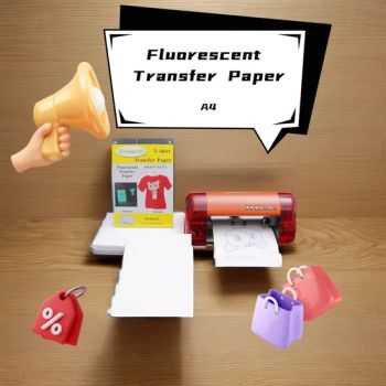 Unewprint High-Quality Fluorescent Inkjet Transfer Paper for Garments - HANGZHOU LUXING ENVIRONMENTAL PROTECTION MATERIAL CO.,LTD. - China